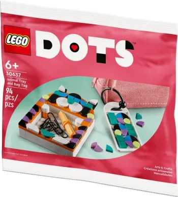 LEGO Animal Tray and Bag Tag set