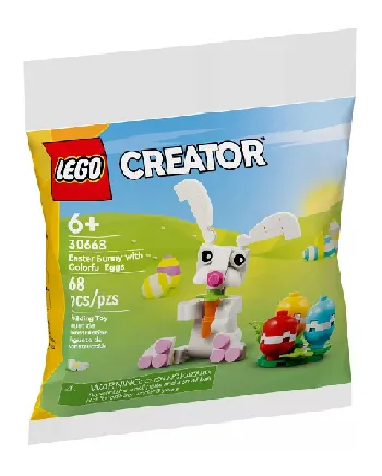 LEGO Easter Bunny with Colourful Eggs set