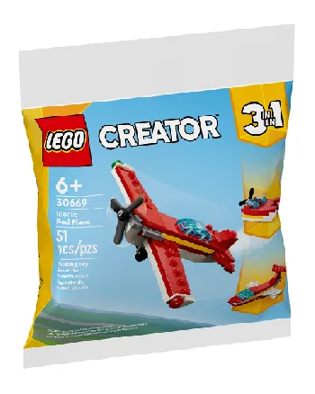 LEGO Iconic Red Plane set