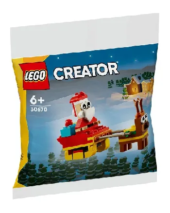 LEGO Santa's Sleigh Ride set