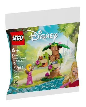 LEGO Aurora's Forest Playground set
