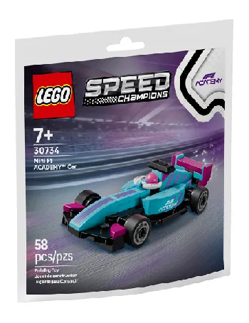 LEGO Mini F1 ACADEMY Car set