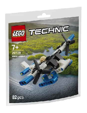 LEGO White Seaplane set