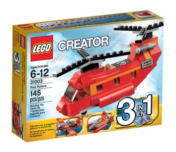 LEGO Red Rotors set