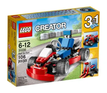LEGO Red Go-Kart set