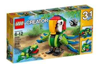 LEGO Rainforest Animals set