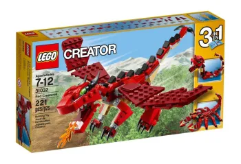 LEGO Red Creatures set