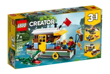 LEGO Riverside Houseboat set