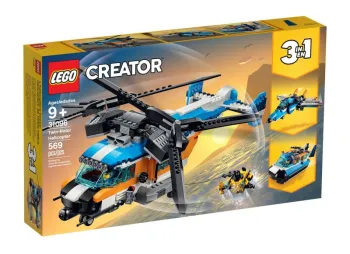 LEGO Twin-Rotor Helicopter set