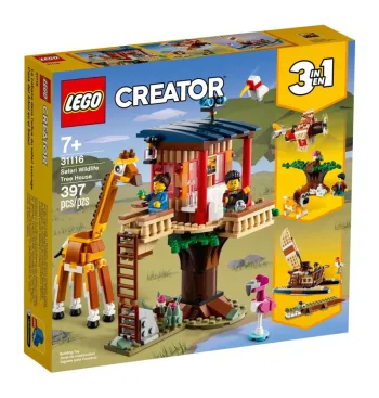 LEGO Safari Wildlife Tree House set