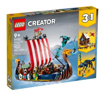 LEGO Viking Ship and the Midgard Serpent set