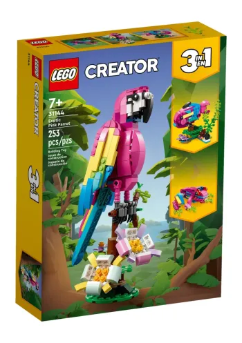 LEGO Exotic Pink Parrot set