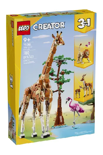 LEGO Wild Safari Animals set