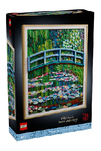 LEGO Claude Monet - Bridge over a Pond of Water Lilies set 31220-1 box