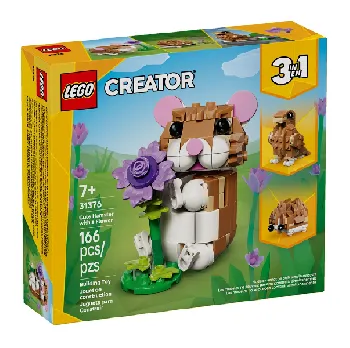 LEGO Cute Hamster with a Flower set