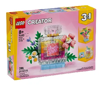 LEGO Floral Perfume Bottle set