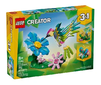 LEGO Colourful Hummingbird set