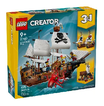 LEGO Iconic Pirate Ship set