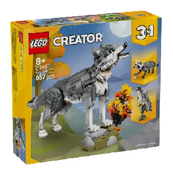 LEGO Forest Animals: Grey Wolf set