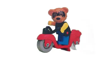 LEGO Ricky Racoon on his Scooter set