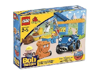 LEGO Scrambler and Dizzy at Bob's Workshop set