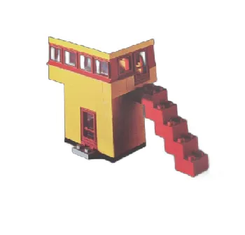 LEGO Railroad Control Tower set