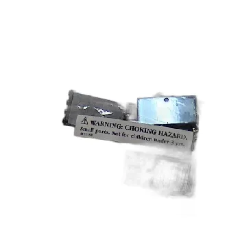 LEGO 1 x 4 x 6 Black Door Frame with Transparent Blue Panes set