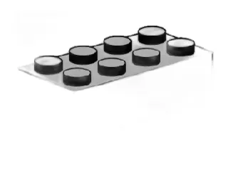 LEGO 2 x 4 Light Gray Bricks set