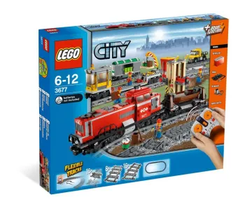 LEGO Red Cargo Train set