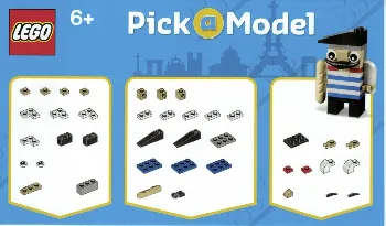 LEGO Parisian Guy set