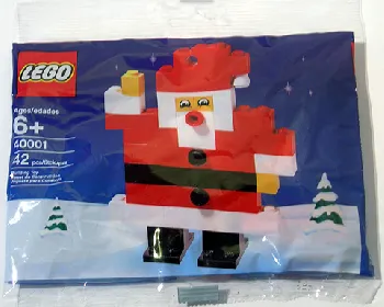 LEGO Santa Claus set box