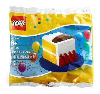 LEGO Birthday Cake set box