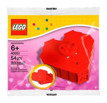 LEGO Valentine's Day Heart Box set