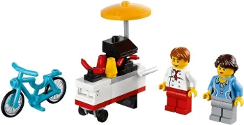 LEGO Hot Dog Cart set