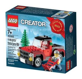 LEGO Christmas Tree Truck set
