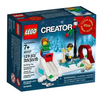LEGO Winter Skating Scene set