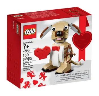 LEGO Valentines Cupid Dog set