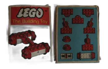 LEGO Train Couplers and Wheels (The Building Toy) set