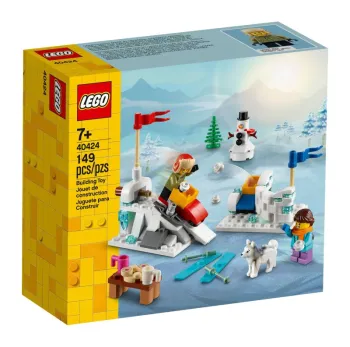 LEGO Winter Snowball Fight set