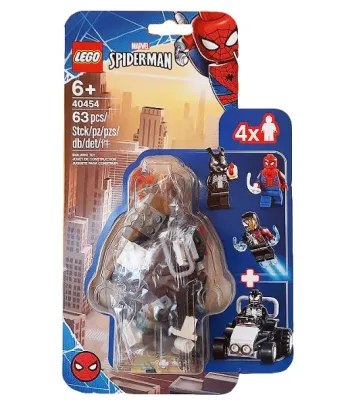 LEGO Spider-Man versus Venom and Iron Venom set