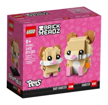LEGO Hamster and Baby Hamster set