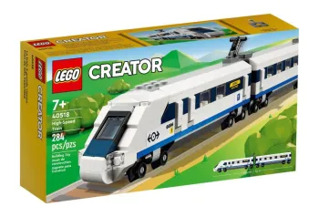 LEGO High-Speed Train set