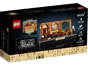 Back of LEGO Tribute to Galileo Galilei set box