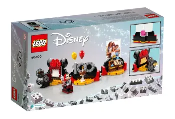 Back of LEGO Disney 100 Years Celebration set box