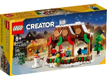 LEGO Winter Market Stall set