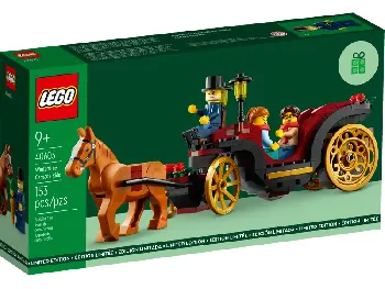 LEGO Wintertime Carriage Ride set