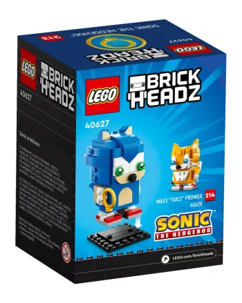 Back of LEGO Sonic the Hedgehog set box