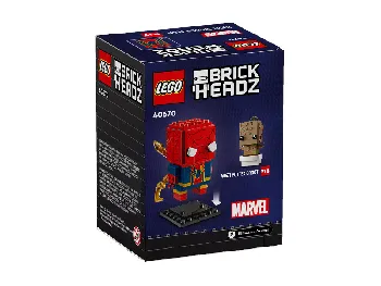 Back of LEGO Iron Spider-Man set box