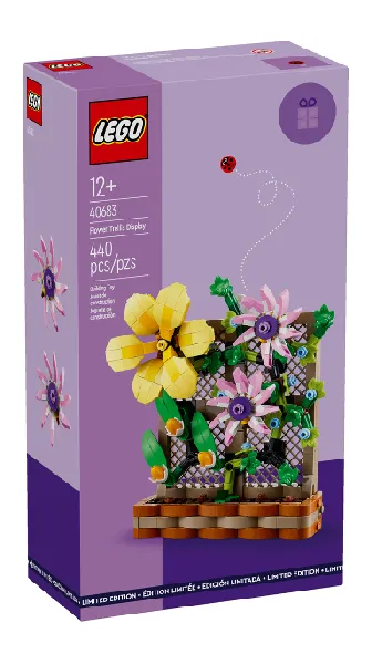 LEGO Flower Trellis Display set