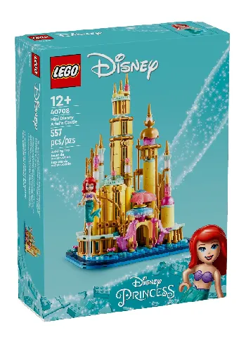 LEGO Mini Disney Ariel's Castle set